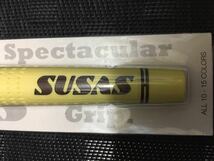 送料無料！　未使用　SUSAS ゴルフグリップ　SH-50 イエロー 50g_画像1