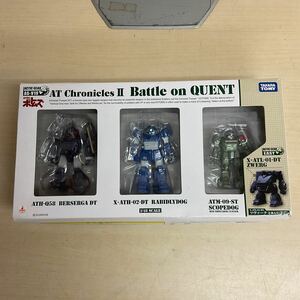 ■GA1303-80S アクティックギア 装甲騎兵ボトムズ AG-V19 AT Chronicles II クエントの闘いタカラトミー 経年劣化により箱型崩れ有