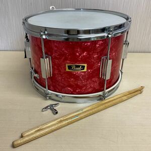 営MK50-120T Pearl パール ドラム マーチングドラム タム スネアドラム 鼓笛隊 直接約30cm スティック付き