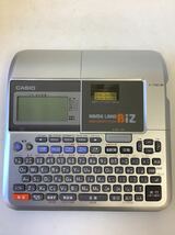 ○営TK087-A3S80 美品CASIO NAME LAND BiZ LABEL WRITER カシオ　ネームランド KL-M40 KL-M40 2009年発売　通電確認済_画像3