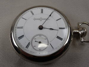 1888年・ILLINOIS(イリノイ) 11石 機械式懐中時計・稼働品