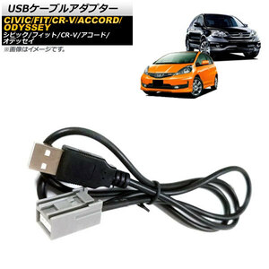 USBケーブルアダプター ホンダ シビック FN 2008年～2013年 長さ：約100cm USB2.0 AP-UJ0858