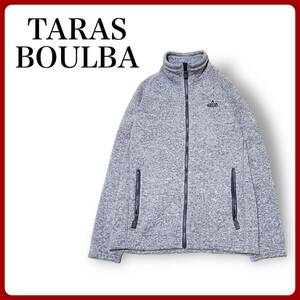 【美品】タラスブルバ ポーラテック フリース ジップアップジャケット Ｍサイズ 刺繍ロゴ TARAS BOULBA 現行 アウター＆ミドルレイヤー