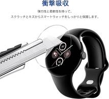 Google Pixel Watch2 フィルム グーグル ピクセル スマートウォッチ 2 用 保護フィルム Google Pixel Watch2 対応 液晶保護フィルム_画像3