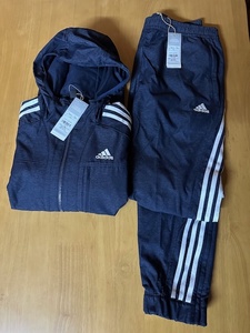 新品 正規品 adidas アディダス 上下セット セットアップ デニム風　XL