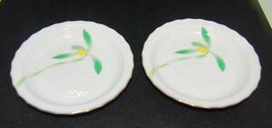 ●香蘭社 取り皿 銘々皿 2客 未使用家庭保管品