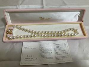 【1円~スタート】Wink Pearl ウィンクパール ネックレス 真珠 パールネックレス K14 金具 総重量 約47.4g TOKYO HARAJUKU【現状品】