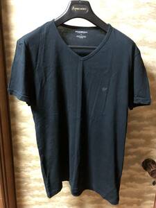 【1円~スタート】エンポリオアルマーニ EMPORIO ARMANI UNDER WEAR 半袖 Tシャツ サイズ M 綿100% ALHW04-16-05【現状品】