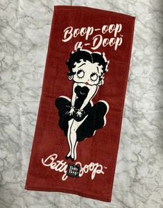 新品未使用 タグ付き　Betty Boop ベティブープ ベティちゃん　フェイスタオル