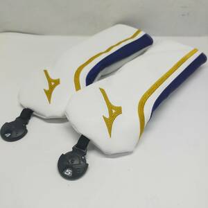 777 残りわずか 新品2個 送料230円 ミズノ MIZUNO ユーティリティ用 UT用 HB用 ランバード 5LJH199700 ホワイト/ゴールド 80~120㏄対応