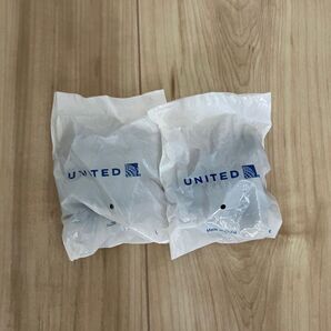 新品未使用品 ユナイテッド航空 イヤホン2個セット
