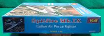 【ＩＣＭ】 スピットファイアＭｋ.　“Ｉｔａｌｉａｎ　Air　Ｆｏｒｃｅ　Ｆｉｇｈｔｅｒ” 1/48スケール 【未組立品】_画像2