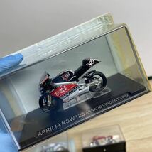 1/24？デアゴスティーニ? 4台セット まとめ売り APRI LIA RSW125/YAMAHA TZ250L/MV AGUSTA 500/Honda NSR 250 バイク模型【管2315R】_画像2