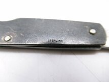 ヴィンテージ マルチツール ペーパーナイフ STERLING刻印 MIKURA SHOJI COMPANY 折りたたみ ★H1108896_画像5