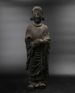 時代木彫 聖徳太子像 神像 TK064