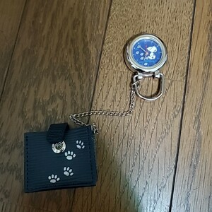  this . only amount of money Snoopy navy clock character bag type collection pair trace 