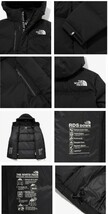 THE NORTH FACE　ノースフェイス　ロゴ　新品　ダウンジャケット　Ｍ_画像3