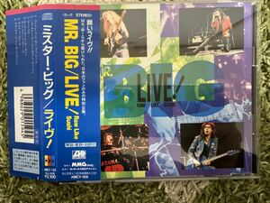 MR.BIG/LIVE! Raw Like Sushi 国内盤 帯付！廃盤！ミスター・ビッグ/ライヴ！ 国内盤 帯付！廃盤！