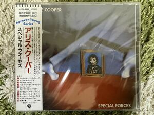 新品！ALICE COOPER/SPECIAL FORCES 国内盤 旧規格 未開封！アリス・クーパー/スペシャル・フォーセス 国内盤 新品未開封！激レア！