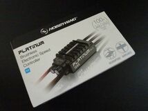 HOBBYWING PLATINUM 100A-V3 BEC内蔵 6.0V-8.4V/10A_画像1