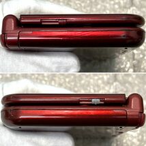 〈上下ips液晶・動作確認済み〉NEWニンテンドー3DSLL 本体 メタリックレッド 充電器 RED-001 NINTENDO 3DS_画像6