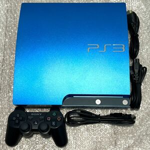 〈美品・動作確認済み〉PS3 プレイステーション3 本体 CECH-3000B SB スプラッシュブルー 320GB PlayStation3 プレステ3