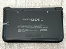 〈動作確認済み〉ニンテンドー3DSLL 本体 ブラック SPR-001 NINTENDO 3DS_画像3