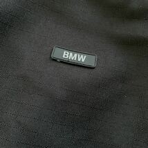 BMW バックパック ディバック リュック ブラック×グレー レザーキ－ホルダー付_画像2