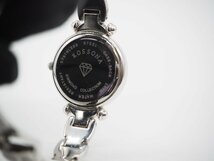 ROSSONA ロッソナ ダイヤモンドコレクション あまりコマ付き 箱付き レディース腕時計 ホワイトシェル文字盤 QZ キングラム[fnk]_画像8