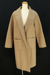  beautiful goods Ketty Cherie/ Katty Sherry shawl color long coat Camel FREE bg301