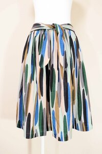 * beautiful goods *mina perhonen mina perhonen /waterfall skirt :38/ multicolor xv921