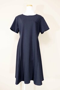 ☆美品2023完売品☆FOXEY NEW YORKフォクシー/SERENAワンピース定価6.4万：42/紺 xv973