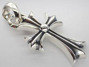 CHROME HEARTS 　　スモールCHクロスペンダントトップ23.3ｇ　★★正規品