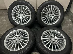 必ず売切ります 美品メルセデス ベンツ X156 GLA220 純正 スタッドレス4本set 215/60R17 96Q BS BLIZZAK VRX2 2018年製造 室内保管