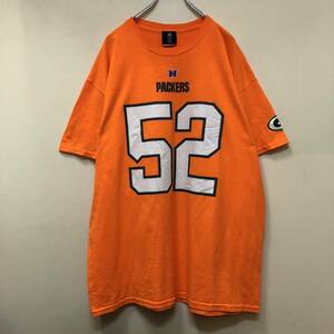 【１円スタート】90′s NFL 良デザイン ナンバリング Tシャツ 古着 ヴィンテージ 海外 アメリカ 輸入 【1409】