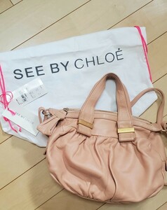 シーバイクロエ トートバッグ　中古　2way 　SEE BY CHLOE