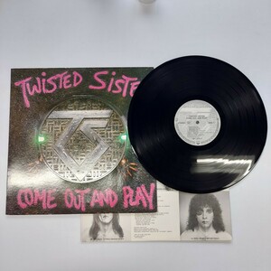 LP レコード トゥイステッドシスター カムアウトアンドプレイ TWISTED SISTER COME OUT AND PLAY フランス