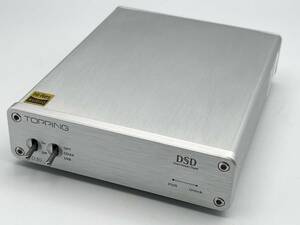 i3973KI TOPPING D30 USB-DAC ハイレゾ 24bit/192KHz DSD128 5.6MHz XMOS 動作未確認