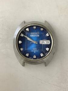 Y1257 ジャンク SEIKO セイコー 5ACTUS ファイブアクタス SS 25石 6106-7600 デイデイト カットガラス メンズ 自動巻き腕時計 フェイスのみ