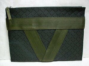 14万★新品本物【ボッテガ ヴェネタ・BOTTEGA VENETA】伝統を守りながらも進化したイントレデザイン！クラッチバッグ/A4ドキュメントケース