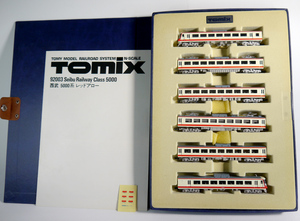 鉄道模型 Nゲージ TOMIX トミックス 92003 西武 5000系 レッドアロー 6両セット 説明書 シール付