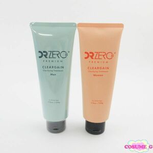 DRZERO ドクターゼロ クリアゲイン クラリファイングトリートメント 男性用 220g 女性用 220g 2点セット MC167