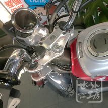 せいらん工房 HONDA モンキー125 JB02 JB03 ダックス125用　メーターホルダー FOR シフトポジションインジケーター、シフトインジケーター_画像6