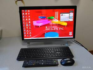 dynabook REGZA PC D813/T8JW タッチパネル付き21.5型ワイド テレビが観れる