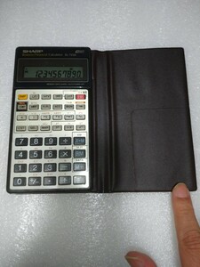 日本未発売 ？SHARP Business/Financial Calculator EL-733A 希少ビンテージ