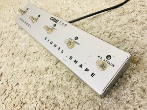 Genz Benz GBE 750 SIGNAL SHAPE / ベース ヘッドアンプ フットスイッチのみ【ジャンク品】♪BO