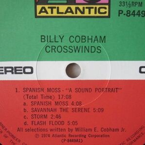 ◆【LP】BILLY COBHAM / CROSSWINDS 1974年 P-8449Aの画像6