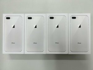 【金モバ】★空箱★4箱★iPhone8plus★64GB★ホワイト★apple★アップル★iOS★