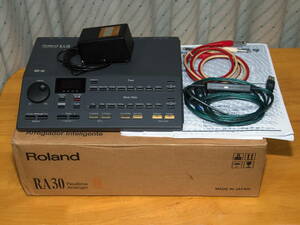 Roland アレンジャー RA30(GS音源)、YAMAHA UX16 MIDIインターフェイス