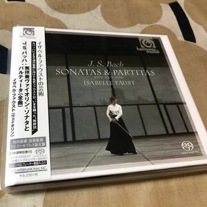 シングルレイヤーSACD イザベル・ファウスト　バッハ／無伴奏ヴァイオリン・ソナタとパルティータ（全曲）